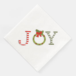Guardanapo De Papel De Jantar Alegria do Natal