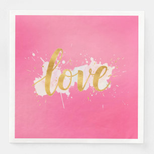 Guardanapo De Papel De Jantar Amor
