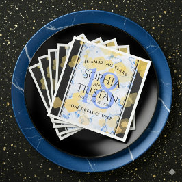 Guardanapo De Papel De Jantar Aniversário de Casamento de Porcelana 18