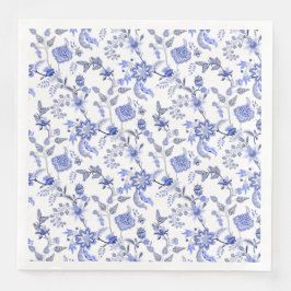 Guardanapo De Papel De Jantar Azul francês