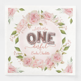 Guardanapo De Papel De Jantar Balões bonito e Maravilhosos Rosa