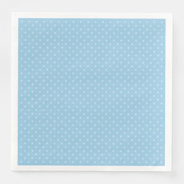 Guardanapo De Papel De Jantar Blue Baby Boy (Frente)