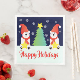 Guardanapo De Papel De Jantar Bonita E Brincadeira