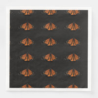 Borboleta Monarca na chave de Laranja