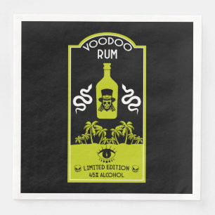 Guardanapo De Papel De Jantar Caribe Voodoo Rum