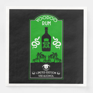 Guardanapo De Papel De Jantar Caribe Voodoo Rum