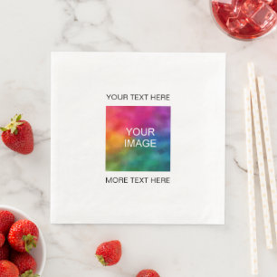 Guardanapo De Papel De Jantar Carregar imagem foto imagem ou logotipo Adicionar