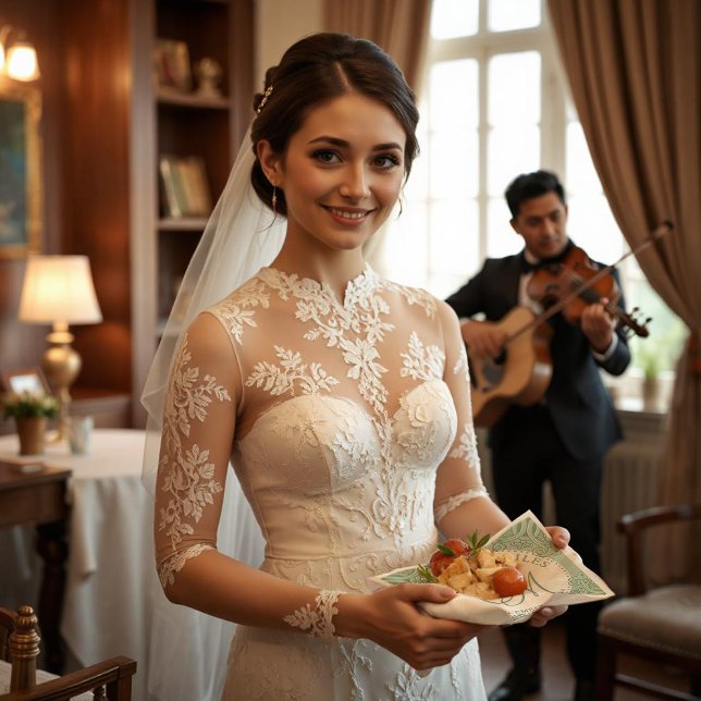 Guardanapo De Papel De Jantar Casamento Monogrammed Emerald & Sand (Criador carregado)