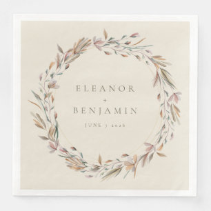 Guardanapo De Papel De Jantar Casamento Personalizado Terrestre na moda Russo