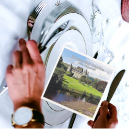 Guardanapo De Papel De Jantar Castelo Inveraray da Escócia de Campbell Clan