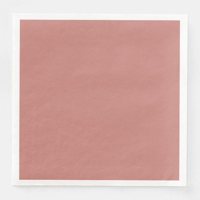 Guardanapo De Papel De Jantar Cinnamon Rosa Paper Napkins (Frente)