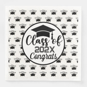 Guardanapo De Papel De Jantar Classe De Graduação Anual