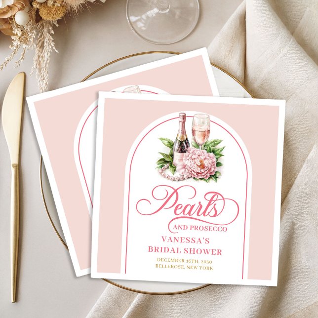 Guardanapo De Papel De Jantar Classic blush and gold napkins custom lettering (Classic blush and gold napkins custom lettering

)