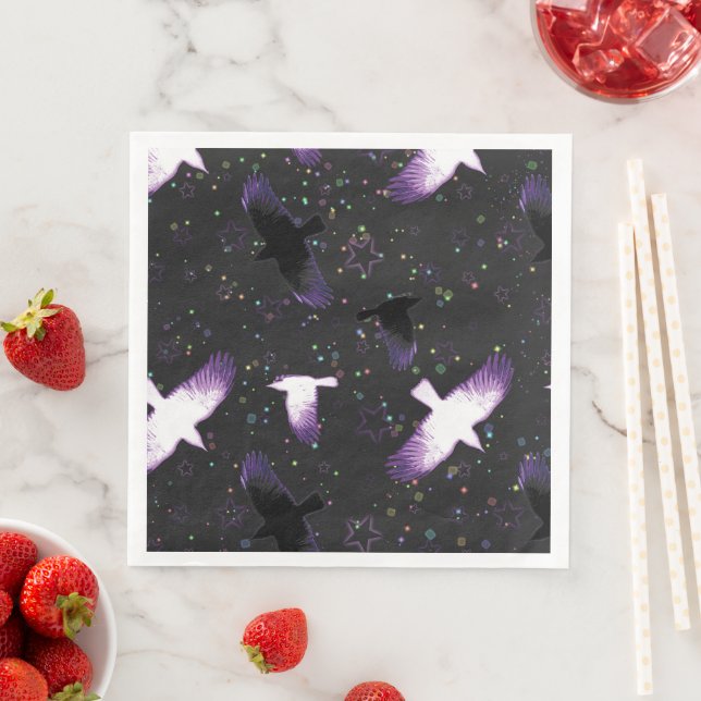Guardanapo De Papel De Jantar Corvos Místicos (Insitu)