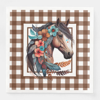 Guardanapo De Papel De Jantar Country Horse