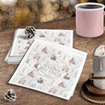 Cozy Home Christmas Pink ID985