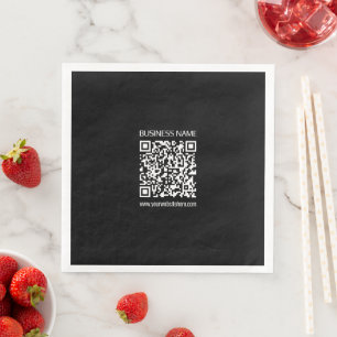 Guardanapo De Papel De Jantar Crie um código QR instantaneamente com o URL do se