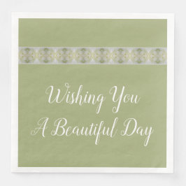 Guardanapo De Papel De Jantar Decorativo Do Dia A Dia Acentuado