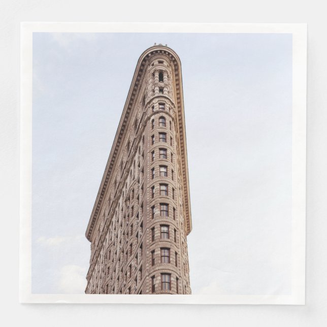Guardanapo De Papel De Jantar Edifício Flatiron  (Frente)