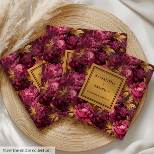 Guardanapo De Papel De Jantar Elegante Boho Burgundy Casamento Rosa Cloth Napkin