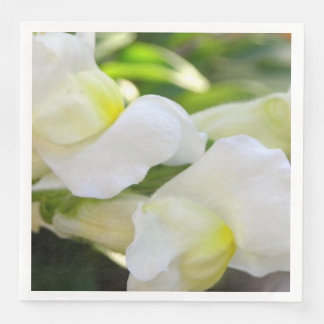 Guardanapo De Papel De Jantar Elegante em branco