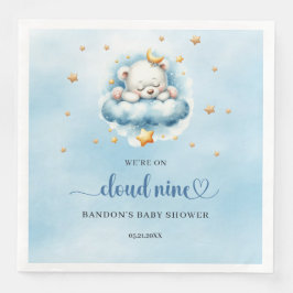 Guardanapo De Papel De Jantar Estamos na nuvem nove miúdo dormindo