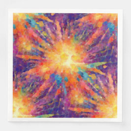 Guardanapo De Papel De Jantar Estrela Explosiva