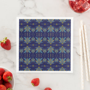 Guardanapo De Papel De Jantar Estrelas de Fada de Marinho Napkins