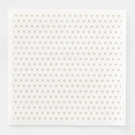 Guardanapo De Papel De Jantar Estrelas Douradas do Elegante Starry Pattern