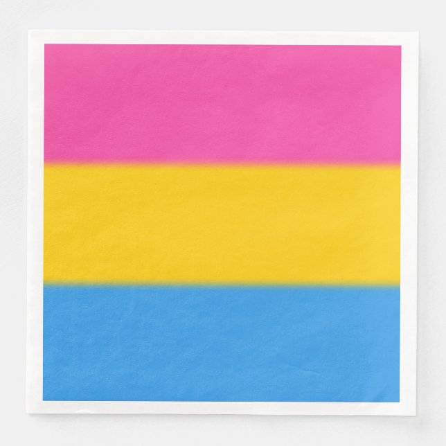 Guardanapo De Papel De Jantar Falln Pansexual Pride (Frente)