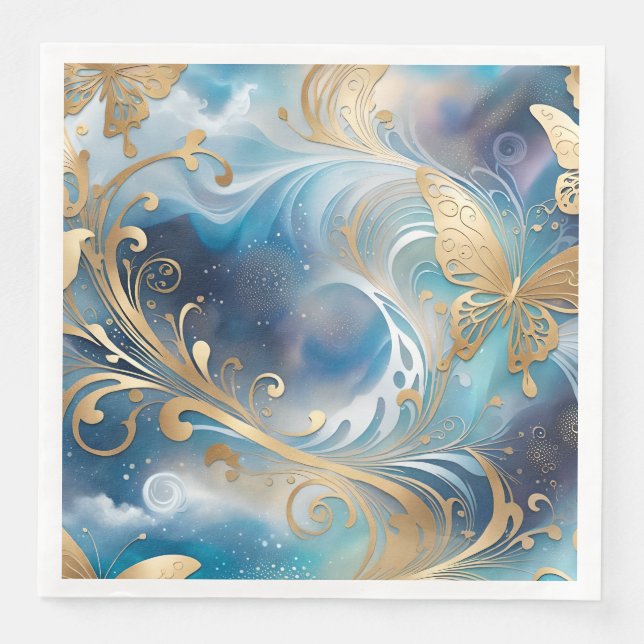 Guardanapo De Papel De Jantar Fauna 1 - 001 (Frente)