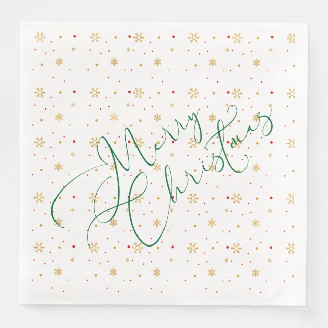 Guardanapo De Papel De Jantar Feliz Livro de Natal Napkin (Frente)