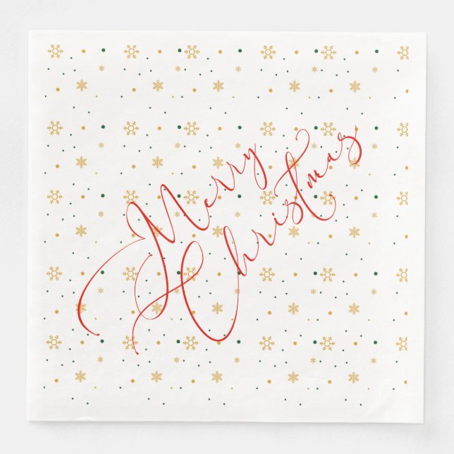 Guardanapo De Papel De Jantar Feliz Livro de Natal Napkin (Frente)