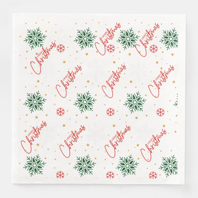 Guardanapo De Papel De Jantar Feliz Livro de Natal Napkin (Frente)