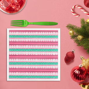 Guardanapo De Papel De Jantar Feliz Natal e Suéter Feio