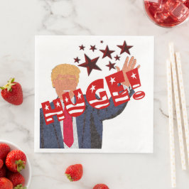 Guardanapo De Papel De Jantar Festa Comemoração ENORME Milestone Trump