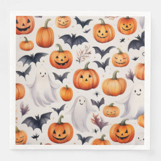 Guardanapo De Papel De Jantar Festa de Abóbora Fantasma de Halloween Napkins