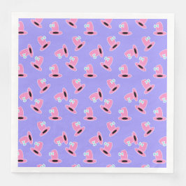 Guardanapo De Papel De Jantar Festa de aniversário da Cowgirl