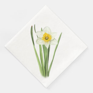 Guardanapo De Papel De Jantar Flor do Daffodil