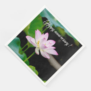 Guardanapo De Papel De Jantar Floral Moderno Elegante