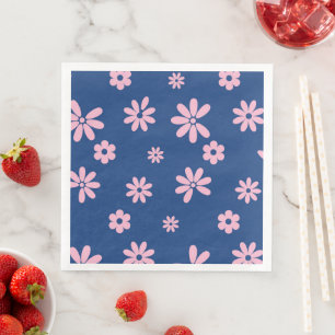 Guardanapo De Papel De Jantar Flores e Petais 13