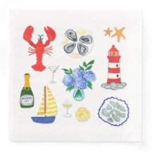 Frutos do Mar de New England com Tema Nantucket