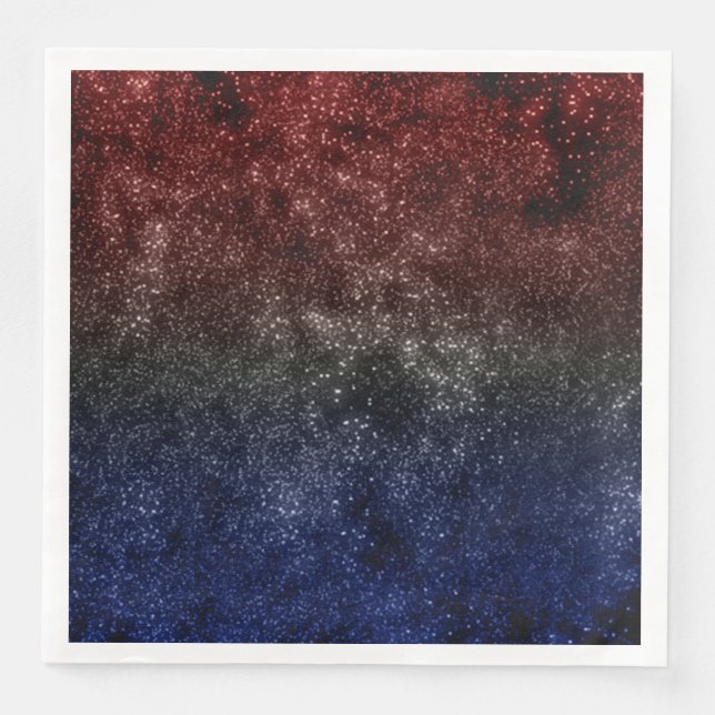 Guardanapo De Papel De Jantar Galáxia Americana (Frente)