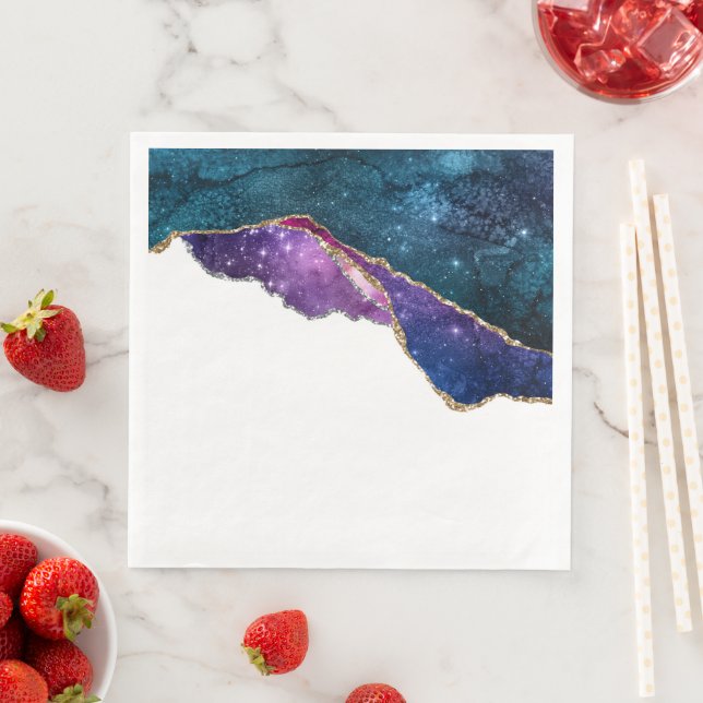 Guardanapo De Papel De Jantar Galaxy Agate Series Design 6 (Insitu)