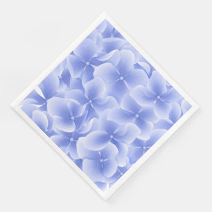 Guardanapo De Papel De Jantar Hydrangeas Guardanapo-Azuis de papel