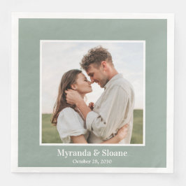 Guardanapo De Papel De Jantar Janto de ensaio fotográfico Eucalyptus