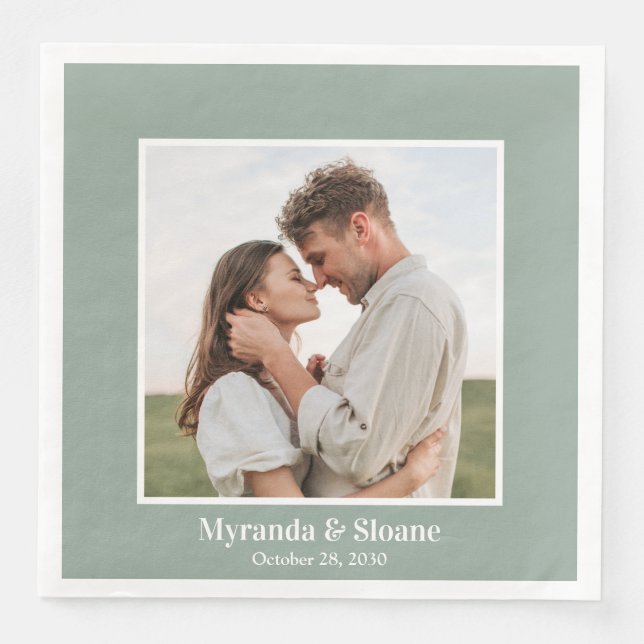 Guardanapo De Papel De Jantar Janto de ensaio fotográfico Eucalyptus (Frente)