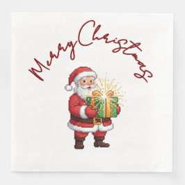 Guardanapo De Papel De Jantar Janto de Natal Festivo Napkin | Holiday Tablewar