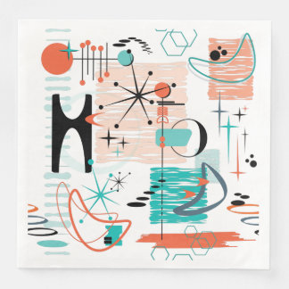Guardanapo De Papel De Jantar Janto de Papel Retroativo HoJo Napkins