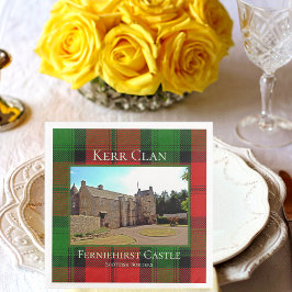Guardanapo De Papel De Jantar Kerr Clan Ferniehirst Castle Napkin